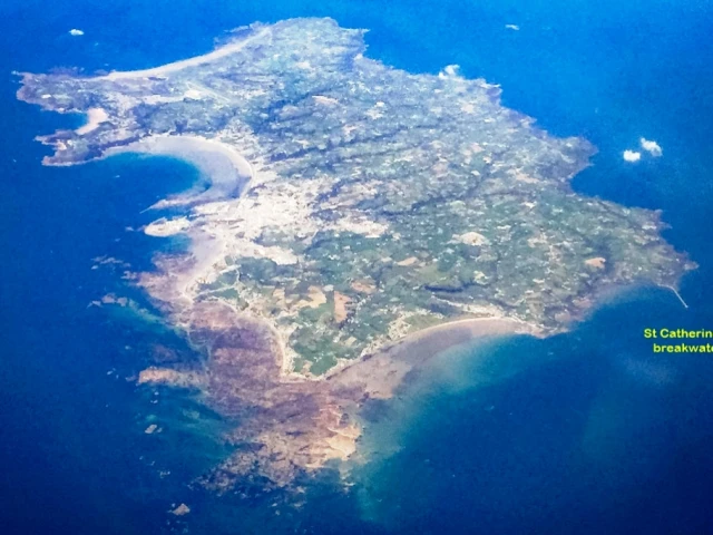 Jersey from the air